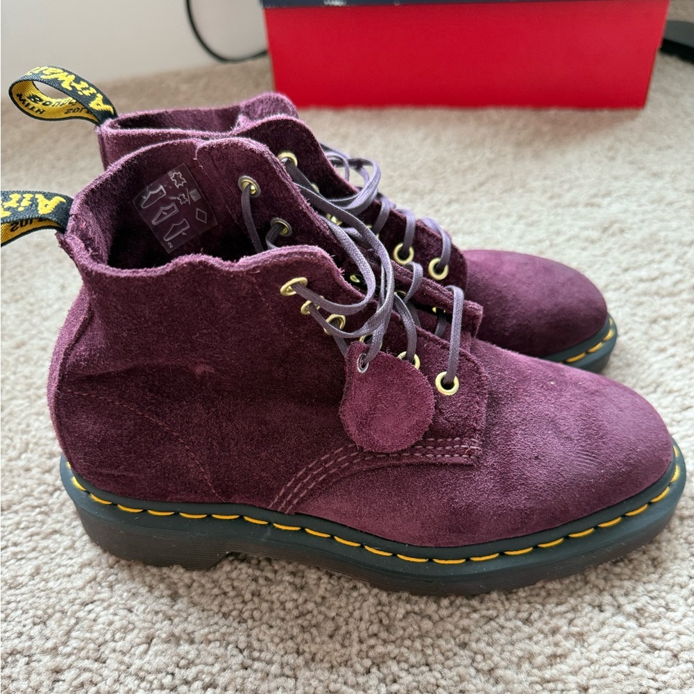 Dr. Martens 101 suede ankle boots